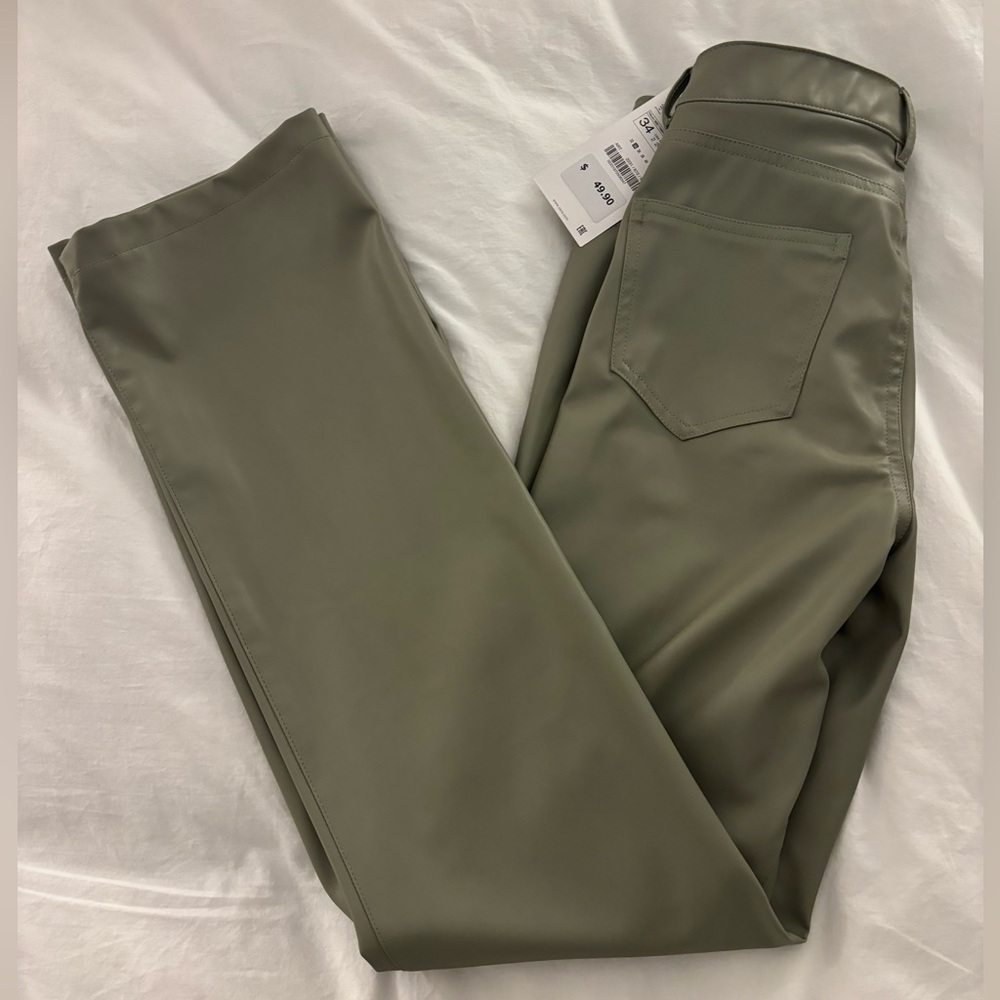 Zara Leather Pants small